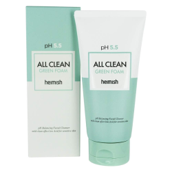 Матуюча пінка для вмивання HEIMISH All Clean Green Foam, 150 ml