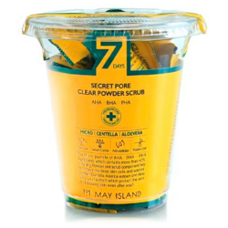 Скраб для глибокого очищення пор May Island 7 Days Secret Pore Clear Powder Scrub, 12*5 g