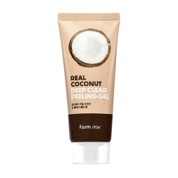 Відлущувальний пілінг-гель FARM STAY REAL COCONUT DEEP CLEAR PEELING GEL, 100 ml