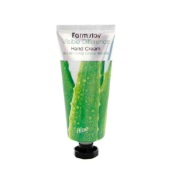 Крем для рук FARM STAY VISIBLE DIFFERENCE HAND CREAM ALOE, 100 ml