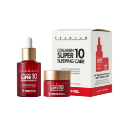 Набір сироватка та крем MEDI PEEL COLLAGEN SUPER 10 SLEEPING CARE SET