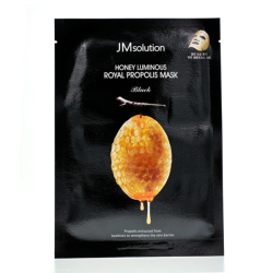 Живильна відновлювальна маска JM SOLUTION HONEY LUMINOUS ROYAL PROPOLIS MASK Black, 1 шт