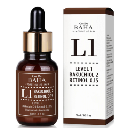 Антивікова сироватка COS DE BAHA L1 Bakuchiol & Retinol Serum (L1), 30 ml