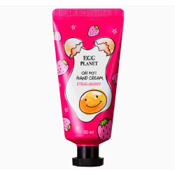 Зволожуючий крем для рук DAENG GI MEO RI EGG PLANET OH MY Hand Cream Strawberry, 30 ml