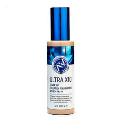 Тональний крем з колагеном Enough Ultra x10 cover up collagen foundation №21