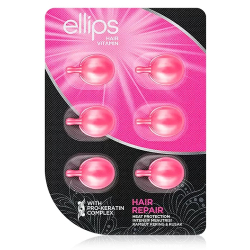 Сироватка для волосся Ellips Hair Vitamin Hair Repair With Pro-Keratin Complex, 6*1 ml
