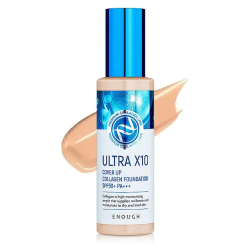 Зволожуючий тональний крем Enough Ultra X10 Cover Up Collagen Foundation SPF 50+ PA+++ №23