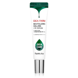 Сироватка-ролер для шкіри навколо очей FarmStay Cica Farm Revitalizing Rolling Eye Serum, 25 ml