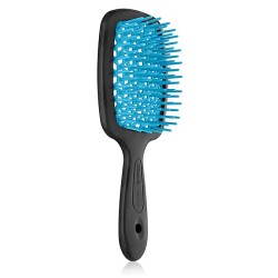 Гребінець для волосся Janeke Superbrush, Black Blue