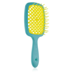 Гребінець для волосся Janeke Superbrush, Turquoise Yellow