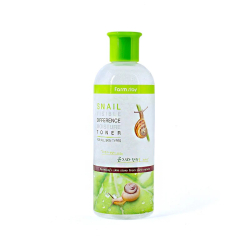 Антивіковий тонер для обличчя FARMSTAY VISIBLE DIFFERENCE MOISTURE TONER SNAIL, 350 ml