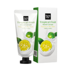 Крем для рук FARMSTAY TROPICAL FRUIT HAND CREAM CALAMANSI & SHEA BUTTER, 50 ml