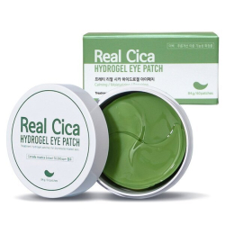 Заспокійливіпатчі для зони навколо очей PRRETI Real Cica Hydrogel Eye Patch, 60 шт