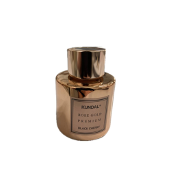 Аромадифузор для машини KUNDAL Perfume Car Diffuser Rose Gold Premium Edition Black Cherry, 40 ml