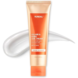 Крем для об'єму та фіксації локонів KUNDAL Volume and Fixing Curl Cream Cherry Blossom, 130 ml
