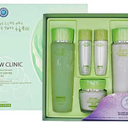 Набір для шкіри обличчя 3W Clinic Snail Moist Control Skin Care 3 Set