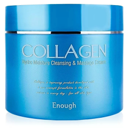 Масажний крем для обличчя та тіла Enough Collagen Hydro Moisture Cleansing & Massage Cream,, 300 ml