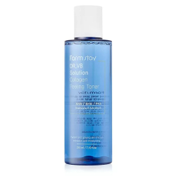 Пілінг-тонер для обличчя FarmStay DR.V8 Solution Collagen Peeling Toner, 210 ml