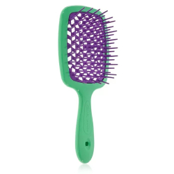 Гребінець для волосся Janeke Superbrush, Green Violet