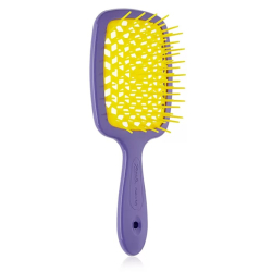 Гребінець для волосся Janeke Superbrush, Violet Yellow