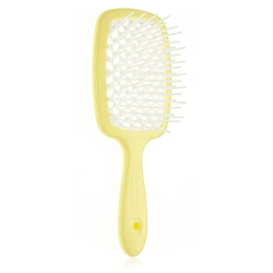 Гребінець для волосся Janeke Superbrush, Yellow White