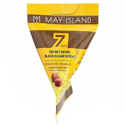 Цукровий скраб для обличчя May Island 7 Days Secret Royal Black Sugar Scrub, 5 g