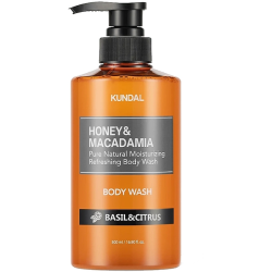 Гель для душу KUNDAL Honey & Macadamia Body Wash Basil & Citrus, 500 ml