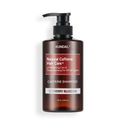 Шампунь проти випадіння волосся KUNDAL Natural Caffeine & Intensive Scalp Care Shampoo Cherry Blossom