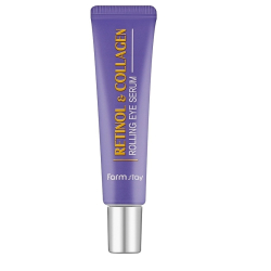 Сироватка-ролер для шкіри FarmStay Retinol & Collagen Rolling Eye Serum, 25 ml